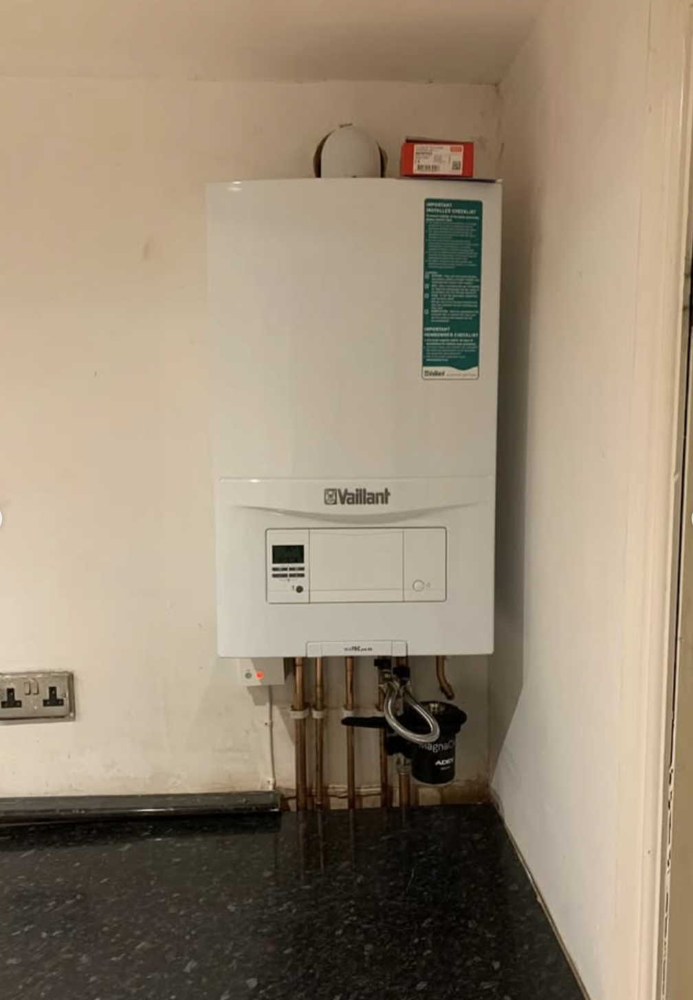 Heating system installation
