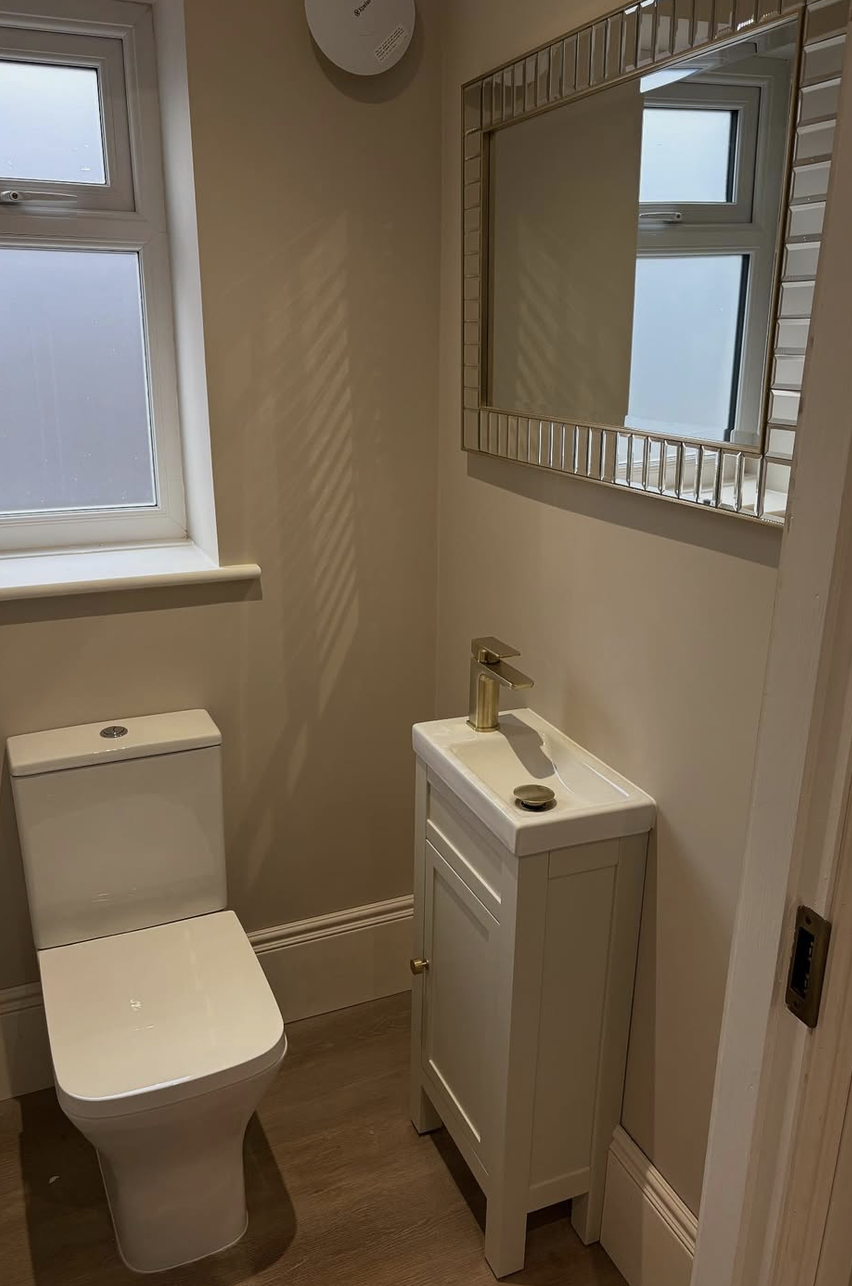 Vanity unit installation